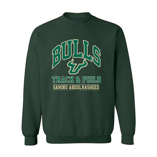 USF - NCAA Men's Track & Field : Saminu Abdul-Rasheed - Classic Fashion Shersey Crewneck Sweatshirt-0