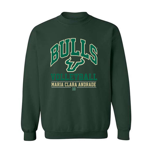 USF - NCAA Women's Volleyball : Maria Clara Andrade - Classic Fashion Shersey Crewneck Sweatshirt