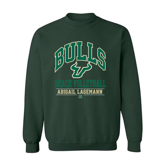 USF - NCAA Beach Volleyball : Abigail Lagemann - Classic Fashion Shersey Crewneck Sweatshirt-0