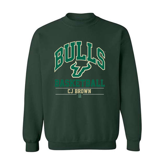 USF - NCAA Men's Basketball : CJ Brown - Classic Fashion Shersey Crewneck Sweatshirt