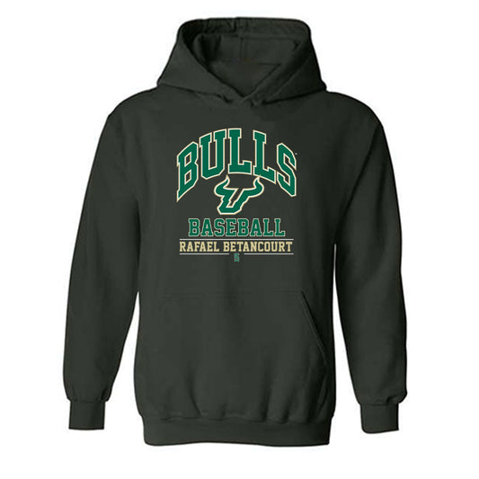 USF - NCAA Baseball : Rafael Betancourt - Classic Fashion Shersey Hooded Sweatshirt-0