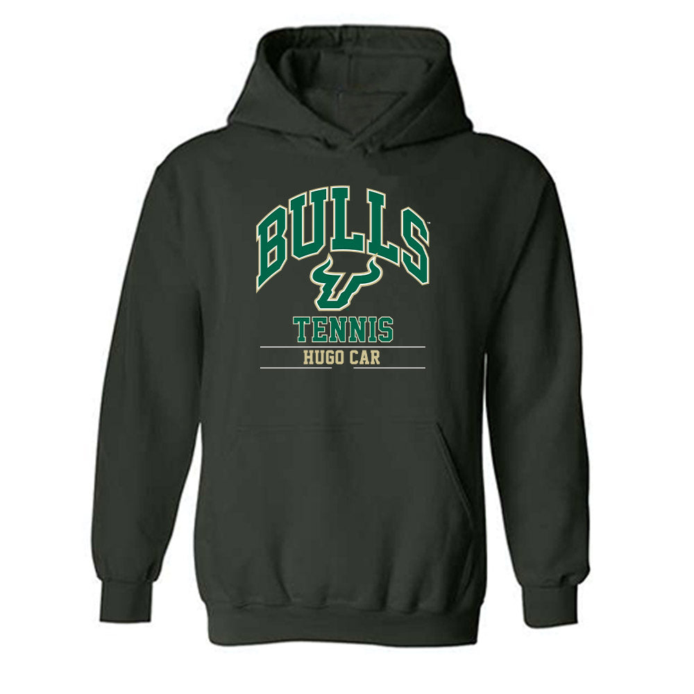 USF - NCAA Men's Tennis : Hugo Car - Classic Fashion Shersey Hooded Sweatshirt