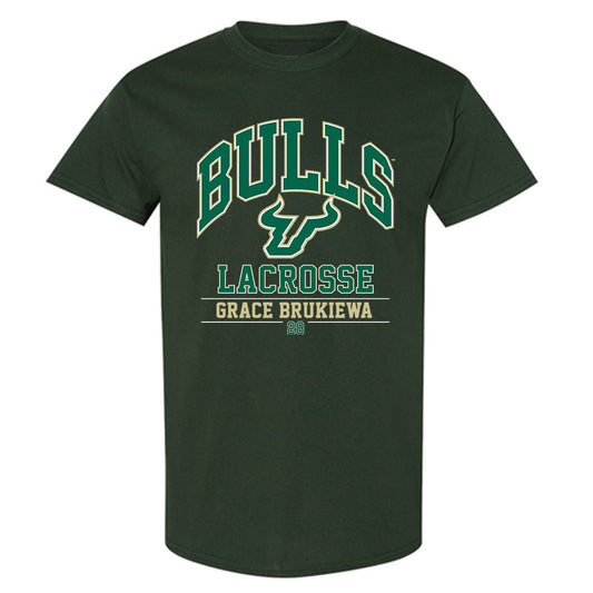 USF - NCAA Women's Lacrosse : Grace Brukiewa - Classic Fashion Shersey T-Shirt-0