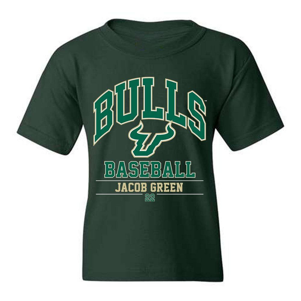 USF - NCAA Baseball : Jacob Green - Classic Fashion Shersey Youth T-Shirt