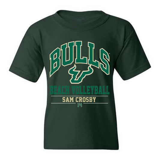 USF - NCAA Beach Volleyball : Sam Crosby - Classic Fashion Shersey Youth T-Shirt