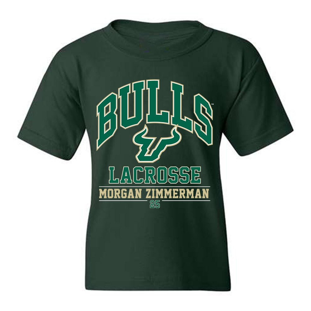 USF - NCAA Women's Lacrosse : Morgan Zimmerman - Classic Fashion Shersey Youth T-Shirt