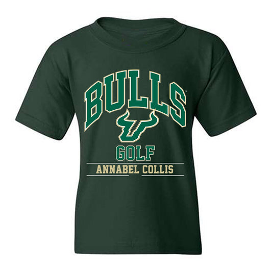 USF - NCAA Women's Golf : Annabel Collis - Classic Fashion Shersey Youth T-Shirt-0