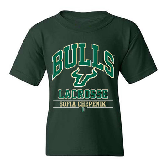 USF - NCAA Women's Lacrosse : Sofia Chepenik - Classic Fashion Shersey Youth T-Shirt-0