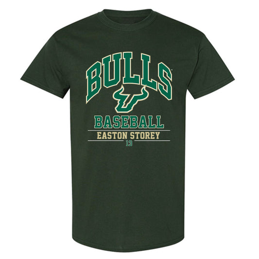 USF - NCAA Baseball : Easton Storey - Classic Fashion Shersey T-Shirt-0