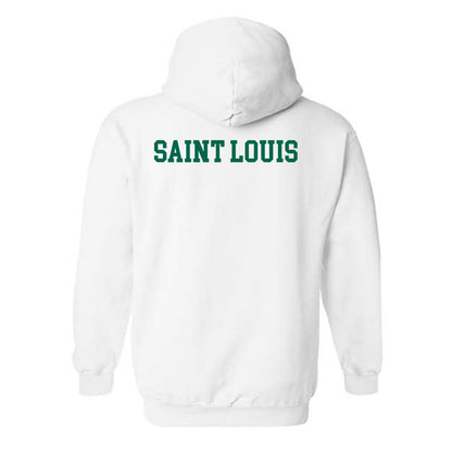 USF - NCAA Women's Track & Field : Amenda Saint Louis - Classic Fashion Shersey Hooded Sweatshirt