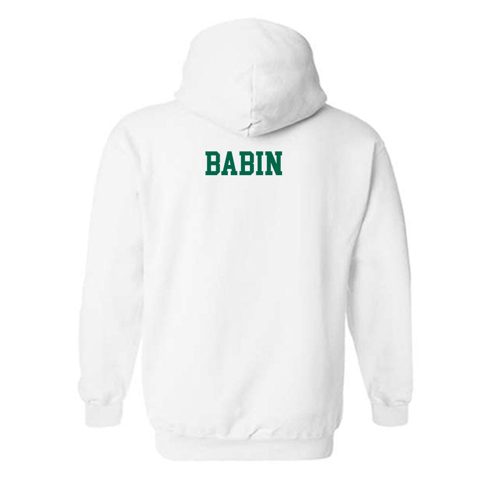  - NCAA Men's Track & Field : Kobe Babin - Classic Fashion Shersey Hooded Sweatshirt-1