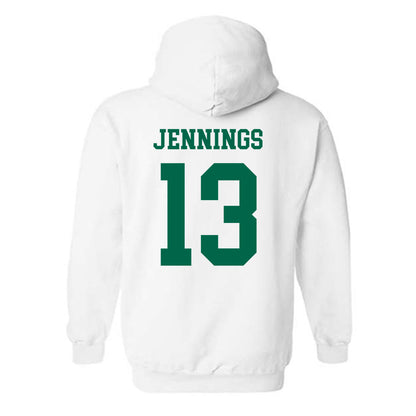 USF - NCAA Men's Basketball : Kasen Jennings - Classic Fashion Shersey Hooded Sweatshirt