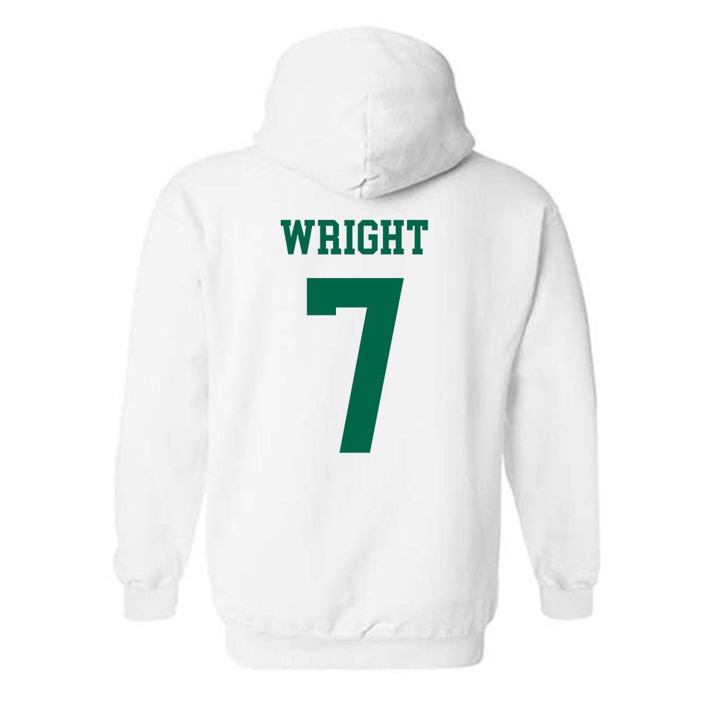 USF - NCAA Men's Basketball : Kam Wright - Classic Fashion Shersey Hooded Sweatshirt