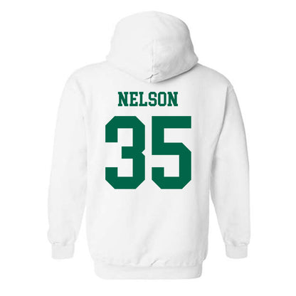 USF - NCAA Men's Basketball : Izaiyah Nelson - Classic Fashion Shersey Hooded Sweatshirt-1