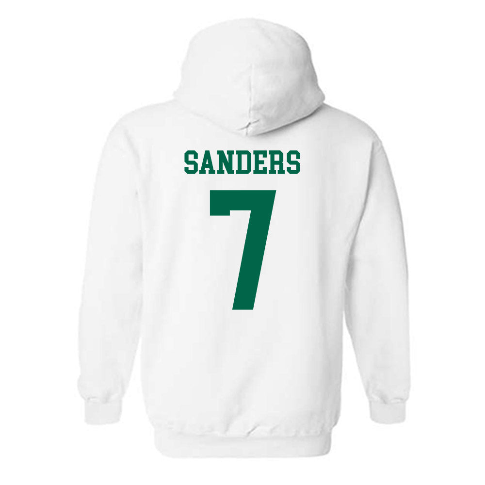 USF - NCAA Men's Basketball : Caleb Sanders - Classic Fashion Shersey Hooded Sweatshirt-1