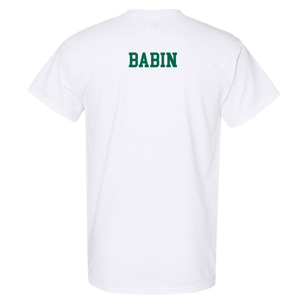  - NCAA Men's Track & Field : Kobe Babin - Classic Fashion Shersey T-Shirt-1