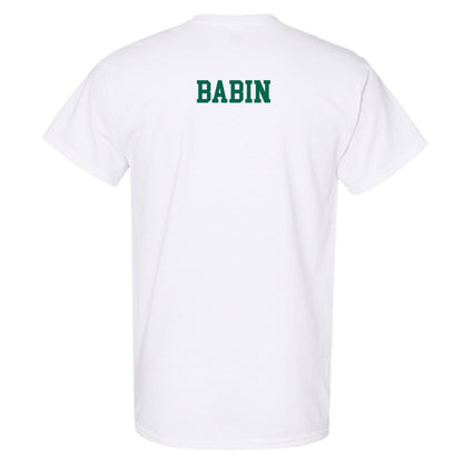  - NCAA Men's Track & Field : Kobe Babin - Classic Fashion Shersey T-Shirt-1