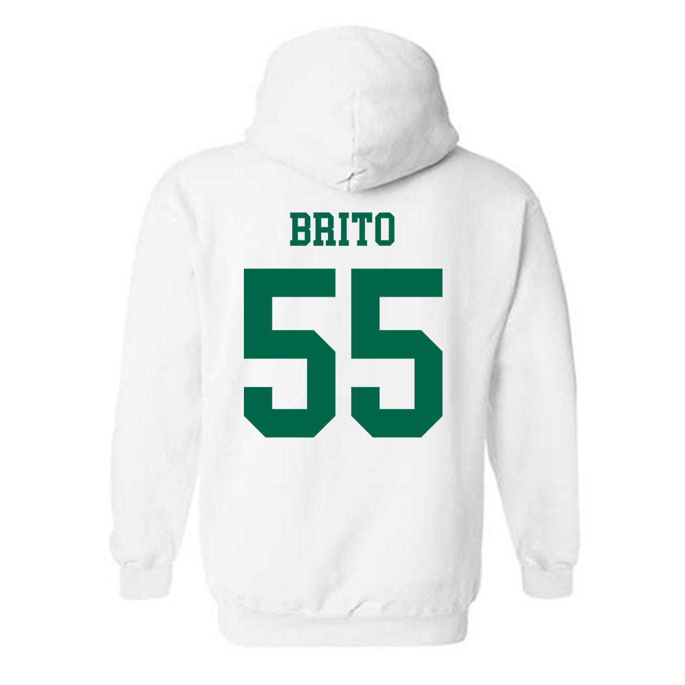 USF - NCAA Women's Basketball : Carla Brito - Classic Fashion Shersey Hooded Sweatshirt-1