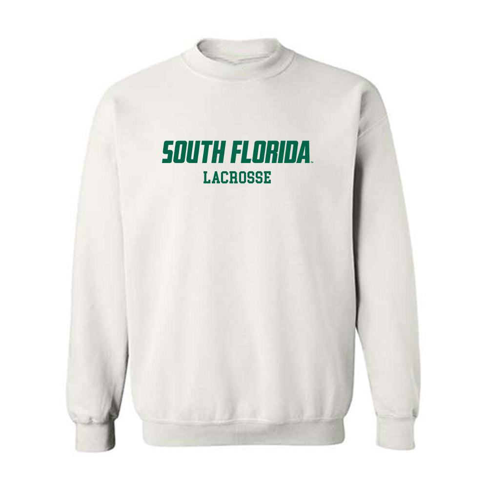 USF - NCAA Women's Lacrosse : Taylor DeMarco - Classic Fashion Shersey Crewneck Sweatshirt-0