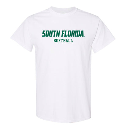 USF - NCAA Softball : Cali Chapman - Classic Fashion Shersey T-Shirt-0