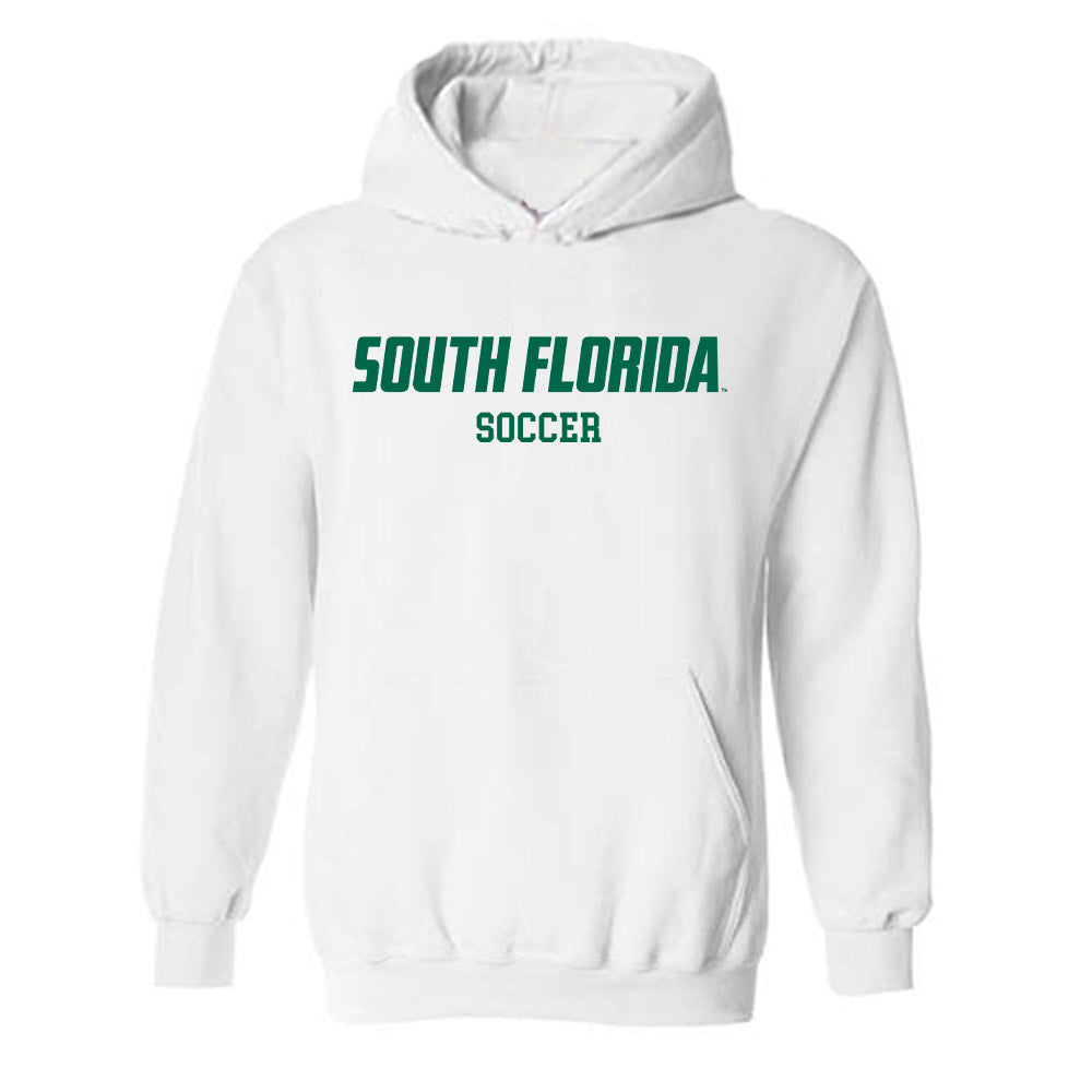 USF - NCAA Men's Soccer : Louis Hervouin - Classic Fashion Shersey Hooded Sweatshirt-0
