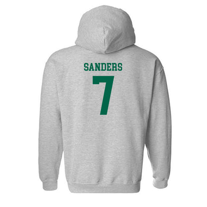 USF - NCAA Men's Basketball : Caleb Sanders - Classic Fashion Shersey Hooded Sweatshirt-1