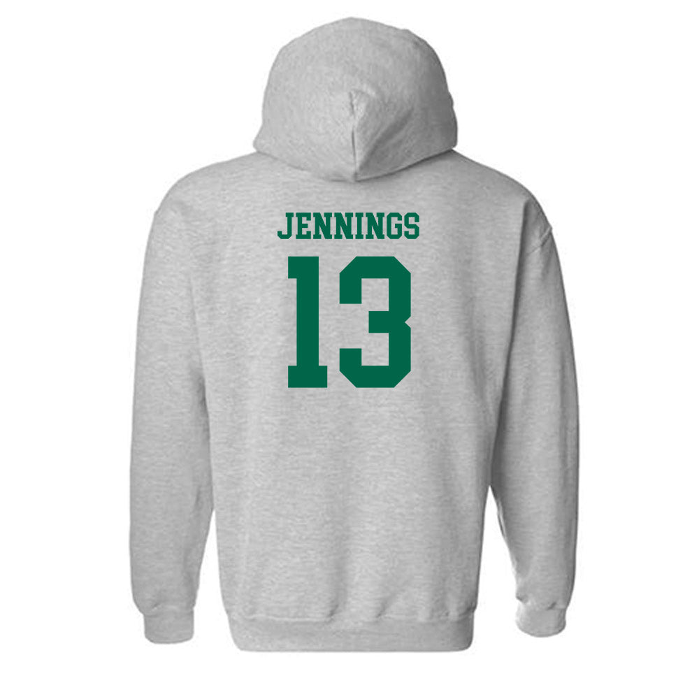 USF - NCAA Men's Basketball : Kasen Jennings - Classic Fashion Shersey Hooded Sweatshirt