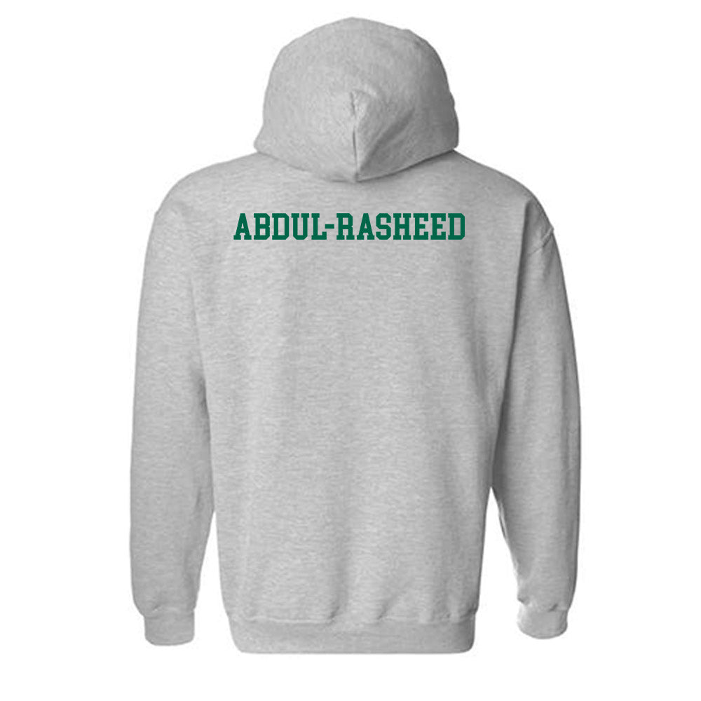 USF - NCAA Men's Track & Field : Saminu Abdul-Rasheed - Classic Fashion Shersey Hooded Sweatshirt-1