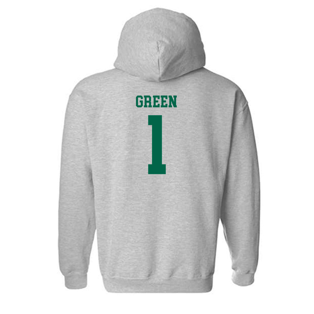 USF - NCAA Men's Basketball : De'Ante Green - Classic Fashion Shersey Hooded Sweatshirt