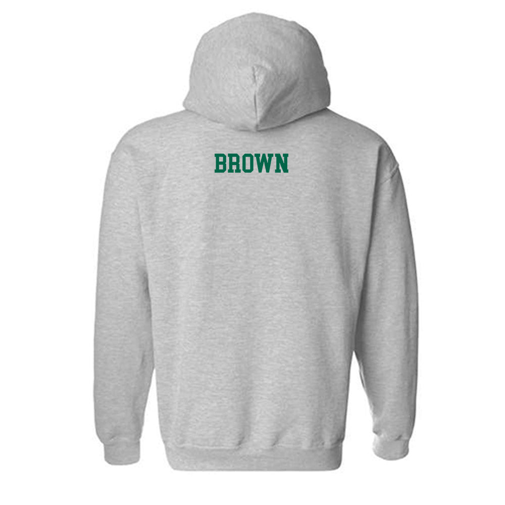 USF - NCAA Men's Track & Field : Javon Brown - Classic Fashion Shersey Hooded Sweatshirt