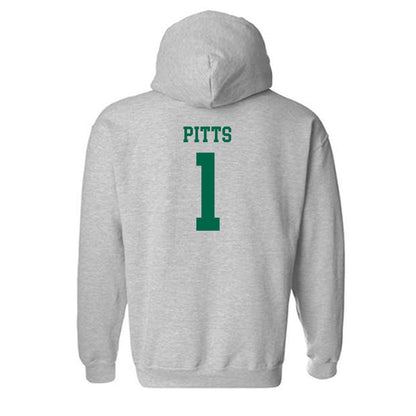 USF - NCAA Baseball : Eli Pitts - Classic Fashion Shersey Hooded Sweatshirt-1