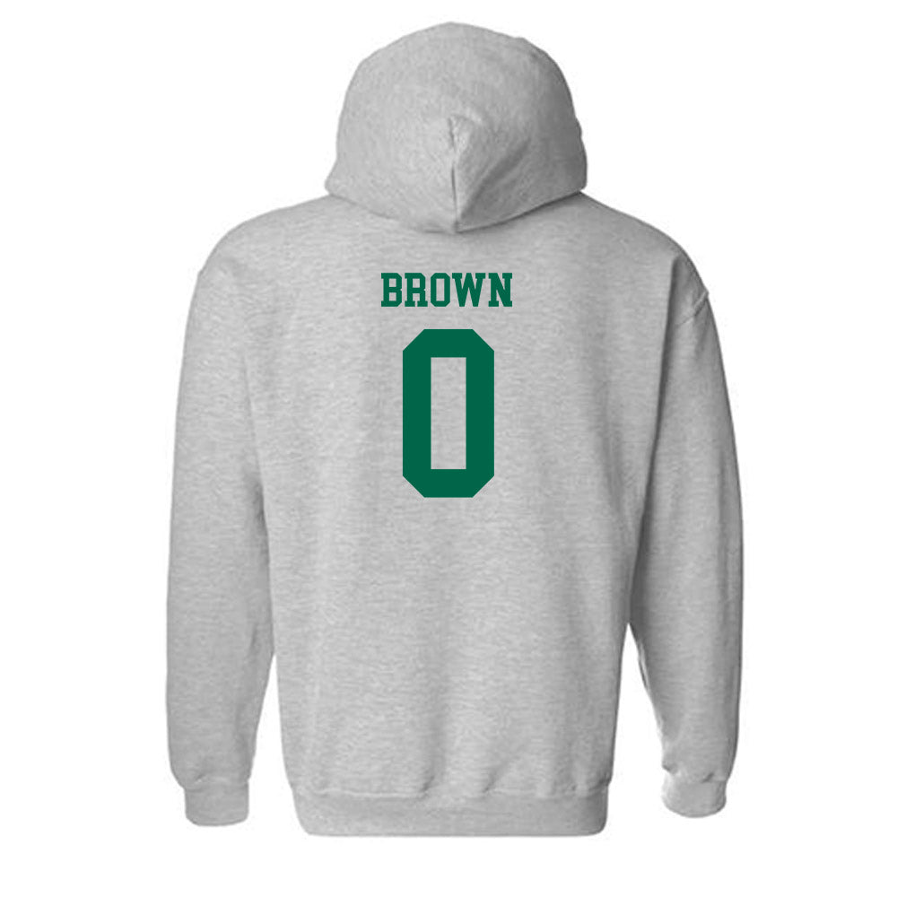 USF - NCAA Men's Basketball : Xavier Brown - Classic Fashion Shersey Hooded Sweatshirt-1