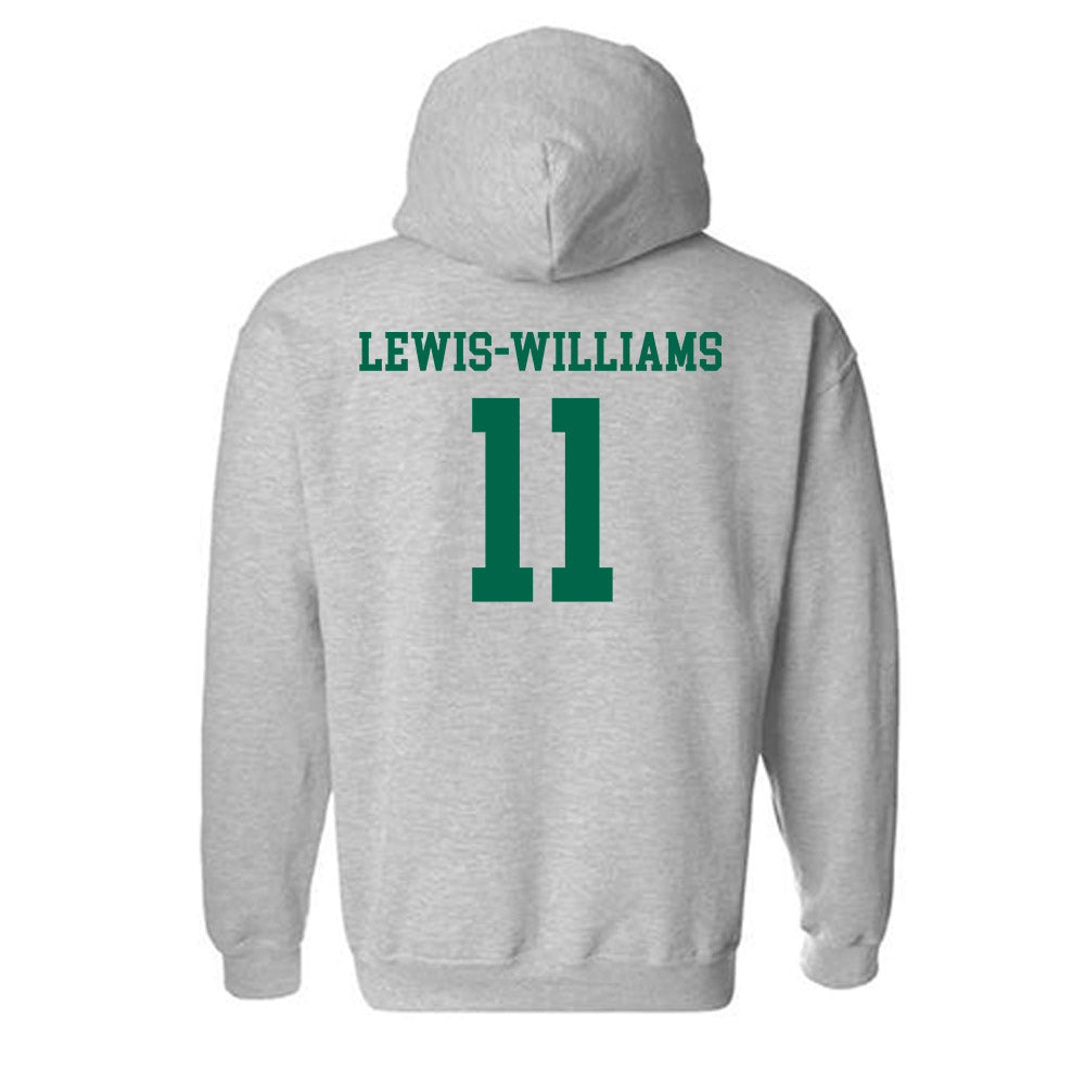 USF - NCAA Women's Basketball : Kirsten Lewis-Williams - Classic Fashion Shersey Hooded Sweatshirt-1
