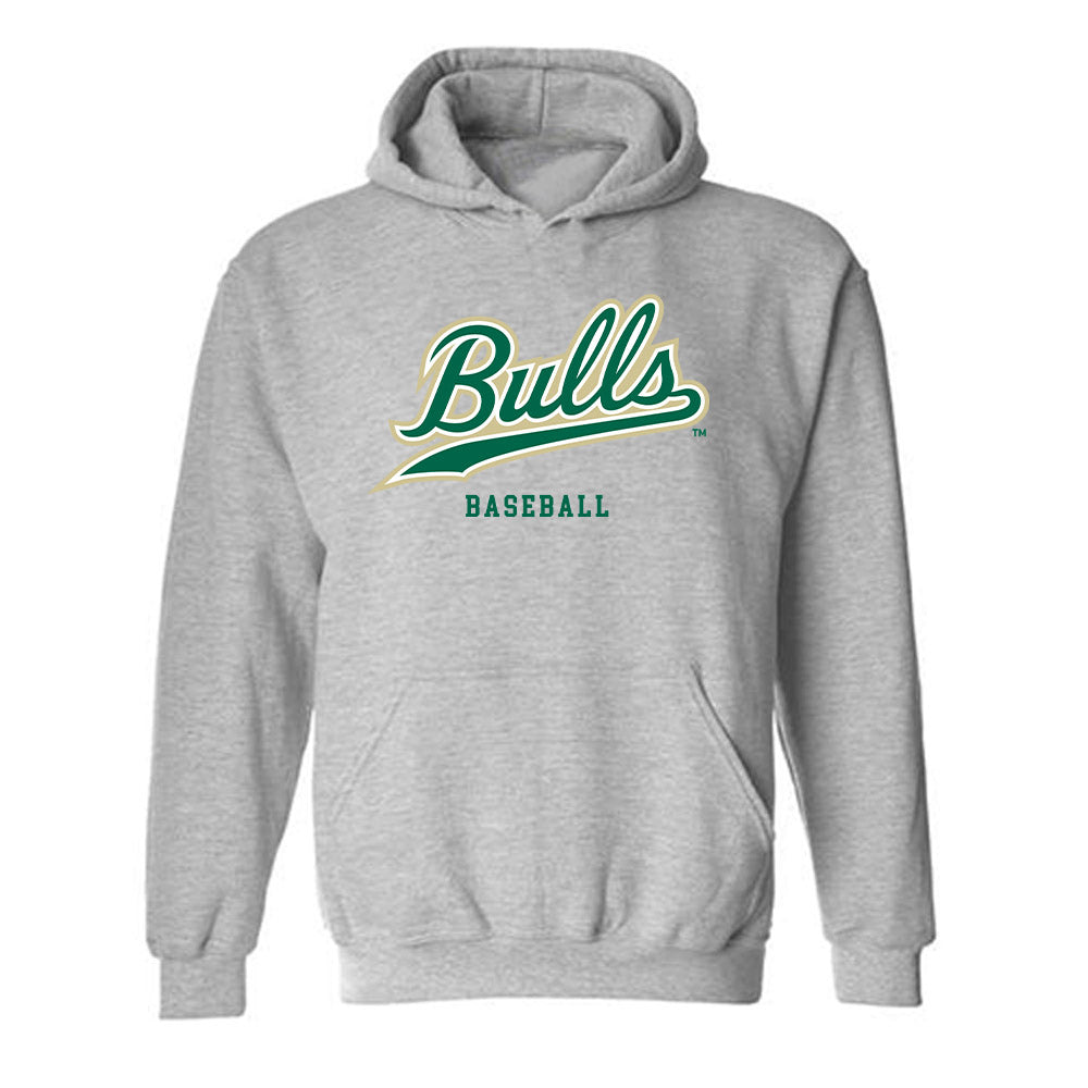 USF - NCAA Baseball : Bradley Link - Classic Fashion Shersey Hooded Sweatshirt