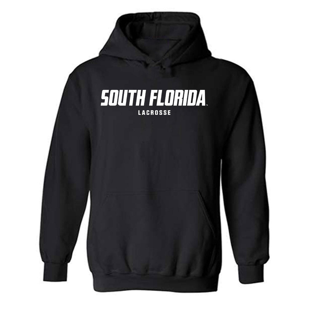 USF - NCAA Women's Lacrosse : Ansley Knor - Classic Shersey Hooded Sweatshirt-0