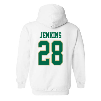 USF - NCAA Football : Ryan Jenkins - Classic Fashion Shersey Hooded Sweatshirt-1