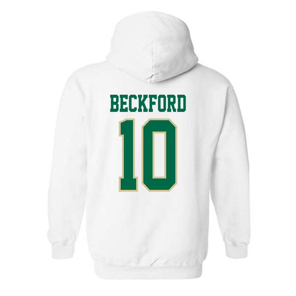 USF - NCAA Men's Basketball : Tristan Beckford - Classic Fashion Shersey Hooded Sweatshirt-1