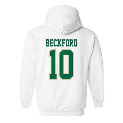 USF - NCAA Men's Basketball : Tristan Beckford - Classic Fashion Shersey Hooded Sweatshirt-1
