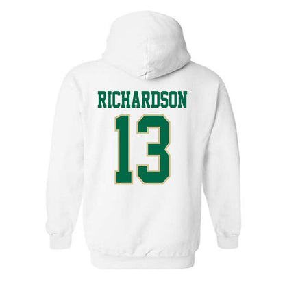 USF - NCAA Men's Soccer : Tyler Richardson - Classic Fashion Shersey Hooded Sweatshirt