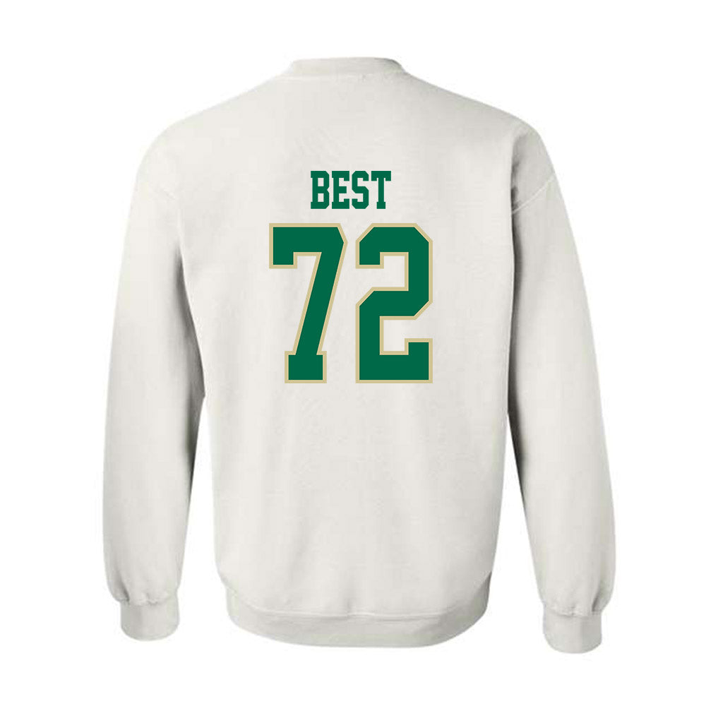 USF - NCAA Football : Cole Best - Classic Fashion Shersey Crewneck Sweatshirt-1