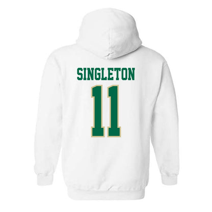 USF - NCAA Football : Keshaun Singleton - Classic Fashion Shersey Hooded Sweatshirt-1