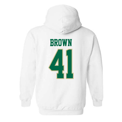 USF - NCAA Football : George Brown - Classic Fashion Shersey Hooded Sweatshirt