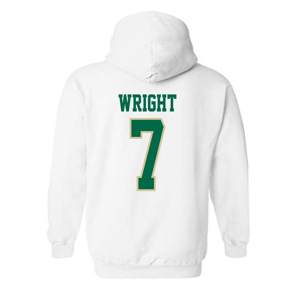 USF - NCAA Men's Basketball : Kam Wright - Classic Fashion Shersey Hooded Sweatshirt