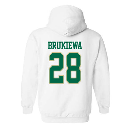 USF - NCAA Women's Lacrosse : Grace Brukiewa - Classic Fashion Shersey Hooded Sweatshirt-1