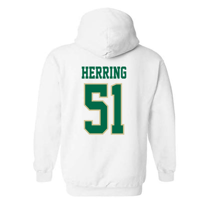 USF - NCAA Football : Zane Herring - Classic Fashion Shersey Hooded Sweatshirt