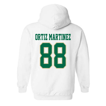 USF - NCAA Softball : Camille Ortiz Martinez - Classic Fashion Shersey Hooded Sweatshirt-1