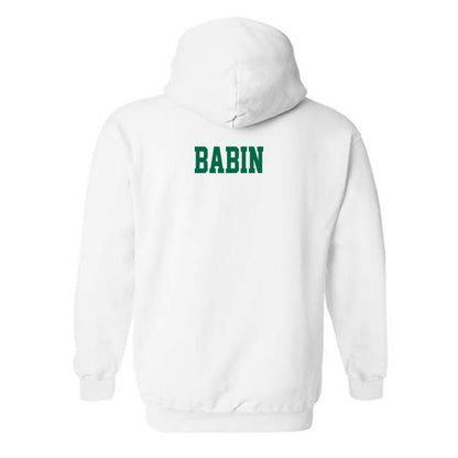  - NCAA Men's Track & Field : Kobe Babin - Classic Fashion Shersey Hooded Sweatshirt-1