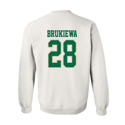 USF - NCAA Women's Lacrosse : Grace Brukiewa - Classic Fashion Shersey Crewneck Sweatshirt-1