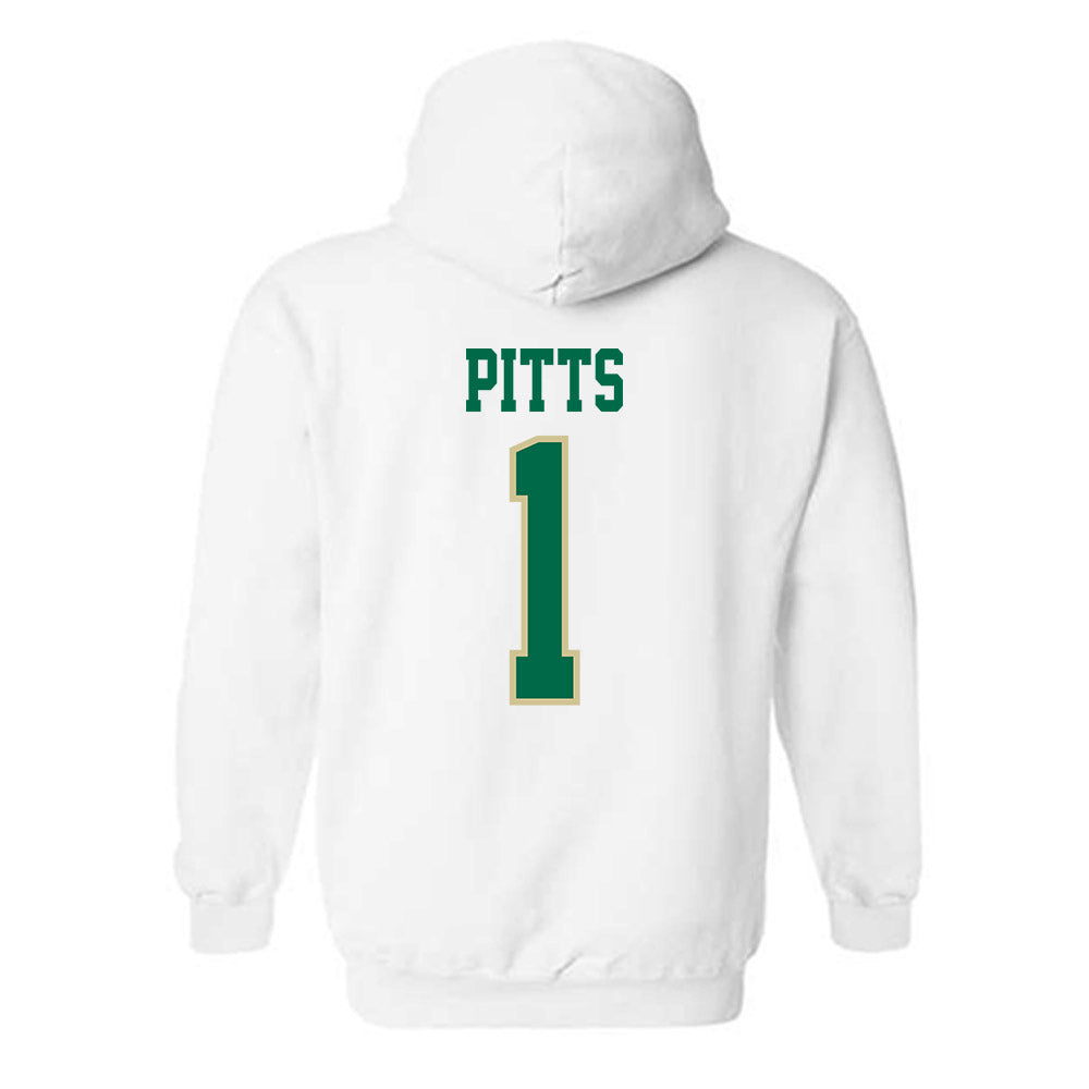 USF - NCAA Baseball : Eli Pitts - Classic Fashion Shersey Hooded Sweatshirt-1