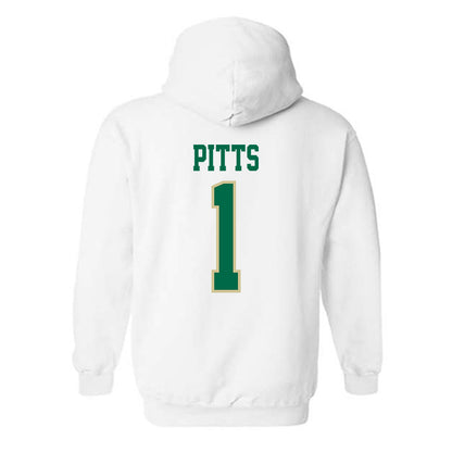 USF - NCAA Baseball : Eli Pitts - Classic Fashion Shersey Hooded Sweatshirt-1